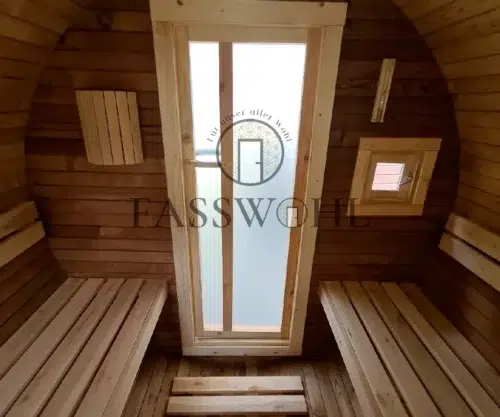 Ein Überblick über das Saunafass von Fasswohl