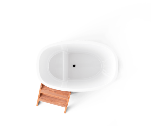 Fasswohl Wanne in weiß