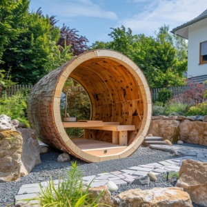 Eine gepflegte Sauna